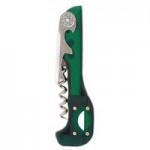 Franmara 2028-03 Quik Snap Boomerang Customizable Two-Step Waiter's Corkscrew with Burgundy Handle