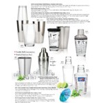 Franmara 2-Piece Boston Cocktail Shaker with Printed Recipe Glass 8150 BXR Franmara 2-Piece Boston Cocktail Shaker with Printed Recipe Glass 8150 BXR