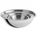 Choice Heavy Weight Stainless Steel Mixing Bowl Set - 5/Set