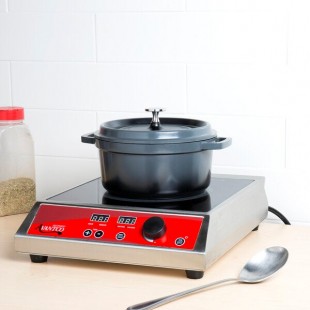 GET Heiss 2.5 Qt. Gray Enamel Coated Cast Aluminum Round Dutch Oven with Lid CA-011-GR/BK/CC