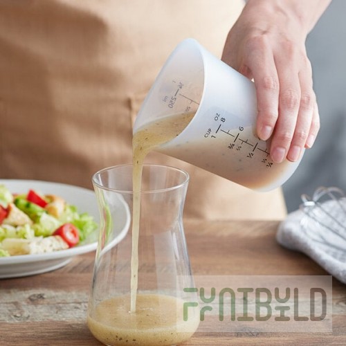 iSi B26300 Flex-it 1 Cup Translucent Silicone Measuring Cup