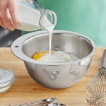 Choice 1.2 Qt. (6 cups) Stainless Steel Batter Bowl