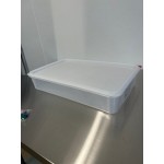 Araven 03020 1/9 Size Translucent Polypropylene Food Pan with Airtight Lid - 2 1/2