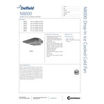 Delfield N8081 Six Pan Drop-In Ice-Cooled Food Well