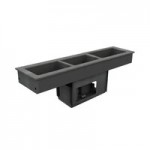 Delfield 8148-EFNP Narrow Two Pan Drop In LiquiTec Refrigerated Cold Food Well Delfield 8148-EFNP Narrow Two Pan Drop In LiquiTec Refrigerated Cold Food Well