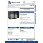 Beverage-Air B48HC-1-G-B 48