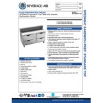 Beverage-Air SPED60HC-16-4-CL Elite Series 60