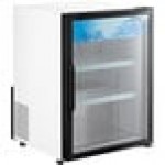 Avantco CRM-5-HC White Countertop Display Refrigerator with Swing Door - 3.9 Cu. Ft.