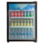 Avantco CRM-5-HC White Countertop Display Refrigerator with Swing Door - 3.9 Cu. Ft.