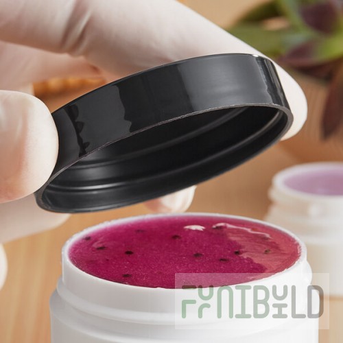 53/400 Smooth Unlined Black Lid - 1,300/Case