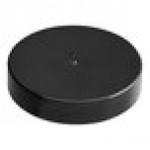 53/400 Smooth Unlined Black Lid - 1,300/Case 53/400 Smooth Unlined Black Lid - 1,300/Case