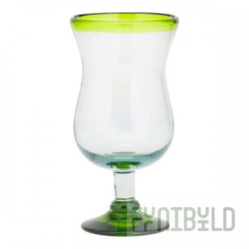 10 Strawberry Street Lime Rim 16 oz. Hurricane Glass - 6/Case