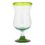 10 Strawberry Street Lime Rim 16 oz. Hurricane Glass - 6/Case
