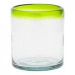 10 Strawberry Street Lime Rim 16 oz. Hurricane Glass - 6/Case