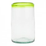 10 Strawberry Street Lime Rim 16 oz. Hurricane Glass - 6/Case