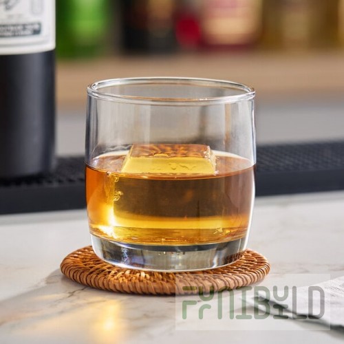 Acopa Convex 10 oz. Rocks / Old Fashioned Glass - 12/Case