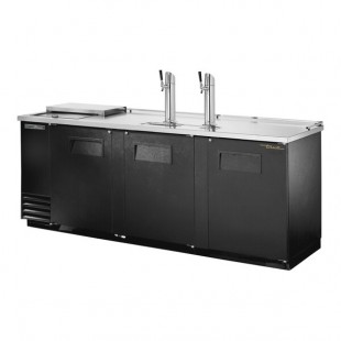 True TDD-4CT-HC 2 Single Tap Club Top Kegerator Beer Dispenser - Black, (4) 1/2 Keg Capacity True TDD-4CT-HC 2 Single Tap Club Top Kegerator Beer Dispenser - Black, (4) 1/2 Keg Capacity