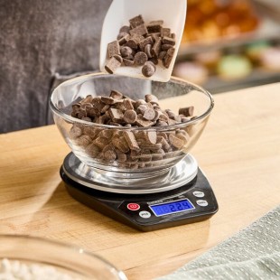 Galaxy PCR10 10 lb. Round Digital Portion Control Scale