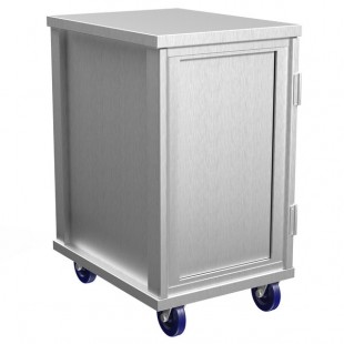 Winholt EC1824-C 24 Pan End Load Enclosed Bun / Sheet Pan Rack - Assembled Winholt EC1824-C 24 Pan End Load Enclosed Bun / Sheet Pan Rack - Assembled