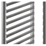 Cambro UGNPR21F36480 Camshelving® GN 2/1 Full Size 36 Pan Trolley Rack with Casters - Unassembled
