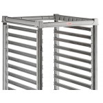 Cambro UGNPR21F36480 Camshelving® GN 2/1 Full Size 36 Pan Trolley Rack with Casters - Unassembled
