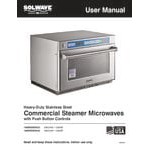 Solwave Ameri-Series Heavy-Duty Commercial Steamer Microwave Oven - 208/240V, 3,500W
