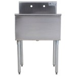 Advance Tabco 4-1-24 One Compartment Stainless Steel Commercial Sink - 24 Advance Tabco 4-1-24 One Compartment Stainless Steel Commercial Sink - 24