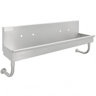 Advance Tabco 19-18-40 16-Gauge Multi-Station Hand Sink with 8