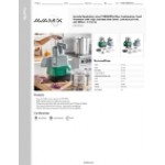 AvaMix Revolution Max CFBBDD156 Dice Combination Food Processor with 3 Qt. Stainless Steel Bowl, Continuous Feed, and 6 Discs - 1 1/2 hp AvaMix Revolution Max CFBBDD156 Dice Combination Food Processor with 3 Qt. Stainless Steel Bowl, Continuous Feed, and 6 Discs - 1 1/2 hp