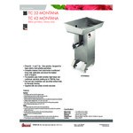 Sirman 2142215010236T TC #42 Montana Electric Meat Grinder