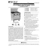 Wolf by Vulcan C36C-2B24GN Challenger XL Series Natural Gas 36