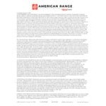 American Range Green Flame ARGF-4 24