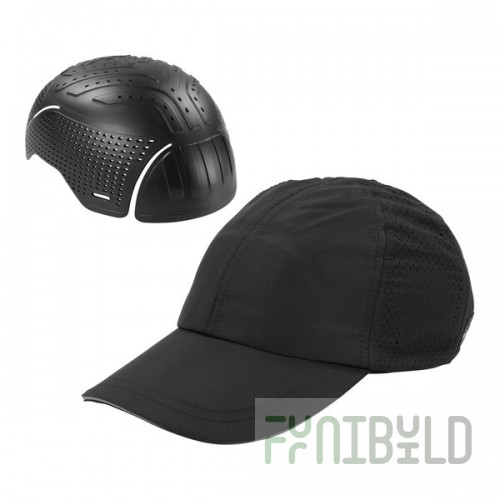 Ergodyne Skullerz 8947 Black Light Weight Baseball Hat and Bump Cap Insert 23450 - Extra Small / Small
