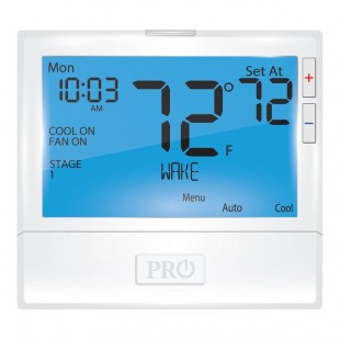 Pro1 800 Family Commercial Programmable Multi-Stage Digital PTAC Thermostat T855 - 24V Pro1 800 Family Commercial Programmable Multi-Stage Digital PTAC Thermostat T855 - 24V