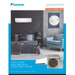 Daikin Oterra Single Zone Wall-Mount Air Handler with Heat Pump FTXF18AXVJU - Indoor Unit - 21 SEER2, 18,000 BTU, 208 / 230V