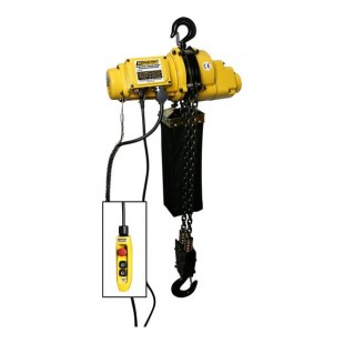 OZ Lifting Products 2 Ton Electric Chain Hoist with 20' Lift OZ4000EC-20 - 6.5 FPM, 115V OZ Lifting Products 2 Ton Electric Chain Hoist with 20' Lift OZ4000EC-20 - 6.5 FPM, 115V