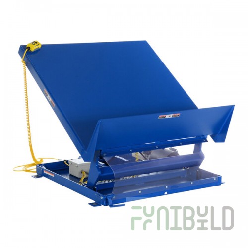 Vestil Blue Single Scissor Lift / Tilt Table with 54