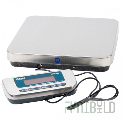 Edlund ERS-60 60 lb. Digital Receiving Scale with 12