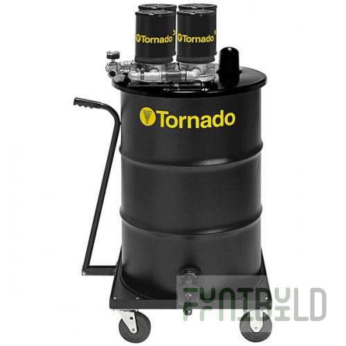 Tornado 98450 55 Gallon Quad Venturi Air Wet Only Industrial Vacuum