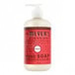 Mrs. Meyer's Clean Day 394967 12.5 oz. Rhubarb Scented Hand Soap with Pump - 6/Case