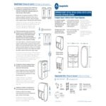 Compact by GP Pro Quad Coreless Roll High Capacity Toilet Paper Dispenser Compact by GP Pro Quad Coreless Roll High Capacity Toilet Paper Dispenser