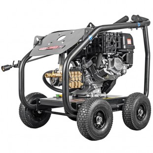 Simpson 65208 Super Pro Pressure Washer with Roll Cage, CRX Engine, and 50' Hose - 4,400 PSI; 4 GPM Simpson 65208 Super Pro Pressure Washer with Roll Cage, CRX Engine, and 50' Hose - 4,400 PSI; 4 GPM