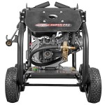 Simpson 65208 Super Pro Pressure Washer with Roll Cage, CRX Engine, and 50' Hose - 4,400 PSI; 4 GPM