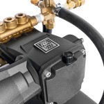 Simpson 65208 Super Pro Pressure Washer with Roll Cage, CRX Engine, and 50' Hose - 4,400 PSI; 4 GPM