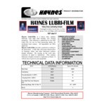 Haynes 70 Lubri-Film 12 oz. Heavy-Duty Lubricating Grease