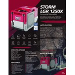 AlorAir Storm LGR 1250X Smart Wi-Fi Red Industrial Commercial Dehumidifier with Pump - 115V AlorAir Storm LGR 1250X Smart Wi-Fi Red Industrial Commercial Dehumidifier with Pump - 115V
