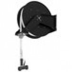 T&S B-7245-03 50' Open Epoxy Coated Steel Hose Reel with MV-2516-34 7/16