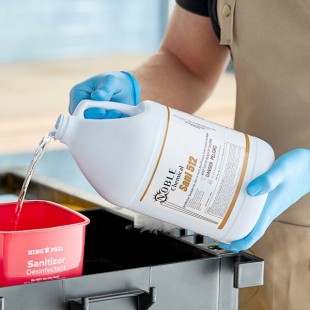Noble Chemical Sani-512 1 Gallon / 128 oz. Concentrated Sanitizer / Disinfectant - 4/Case Noble Chemical Sani-512 1 Gallon / 128 oz. Concentrated Sanitizer / Disinfectant - 4/Case