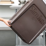Rubbermaid® 1956181 Slim Jim 64 Qt. / 16 Gallon Brown Rectangular Trash Can Rubbermaid® 1956181 Slim Jim 64 Qt. / 16 Gallon Brown Rectangular Trash Can