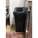 Rubbermaid® 1956181 Slim Jim 64 Qt. / 16 Gallon Brown Rectangular Trash Can Rubbermaid® 1956181 Slim Jim 64 Qt. / 16 Gallon Brown Rectangular Trash Can